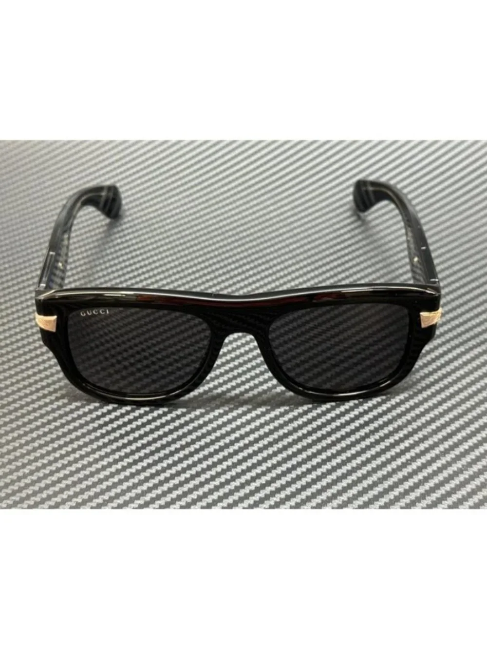 New Gucci Men Black Sunglasses 54-19-145